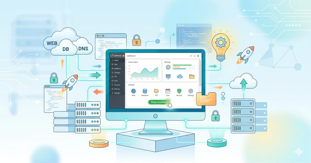 How to Install aaPanel Hosting Control Panel