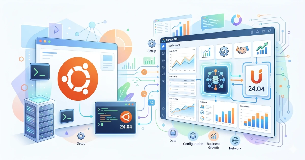 Install Aureus ERP di Ubuntu 24.04