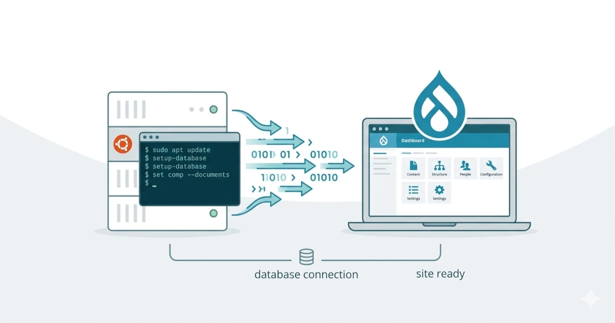 Install Drupal CMS di Ubuntu 24.04