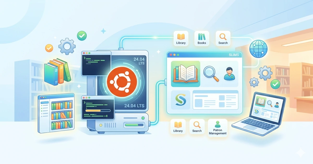 Install SLiMS Library Management System di Ubuntu 24.04