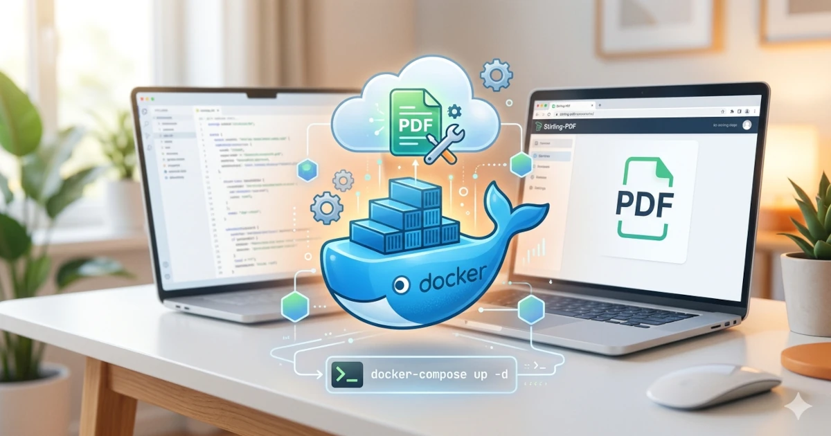 Install Stirling-PDF di Docker