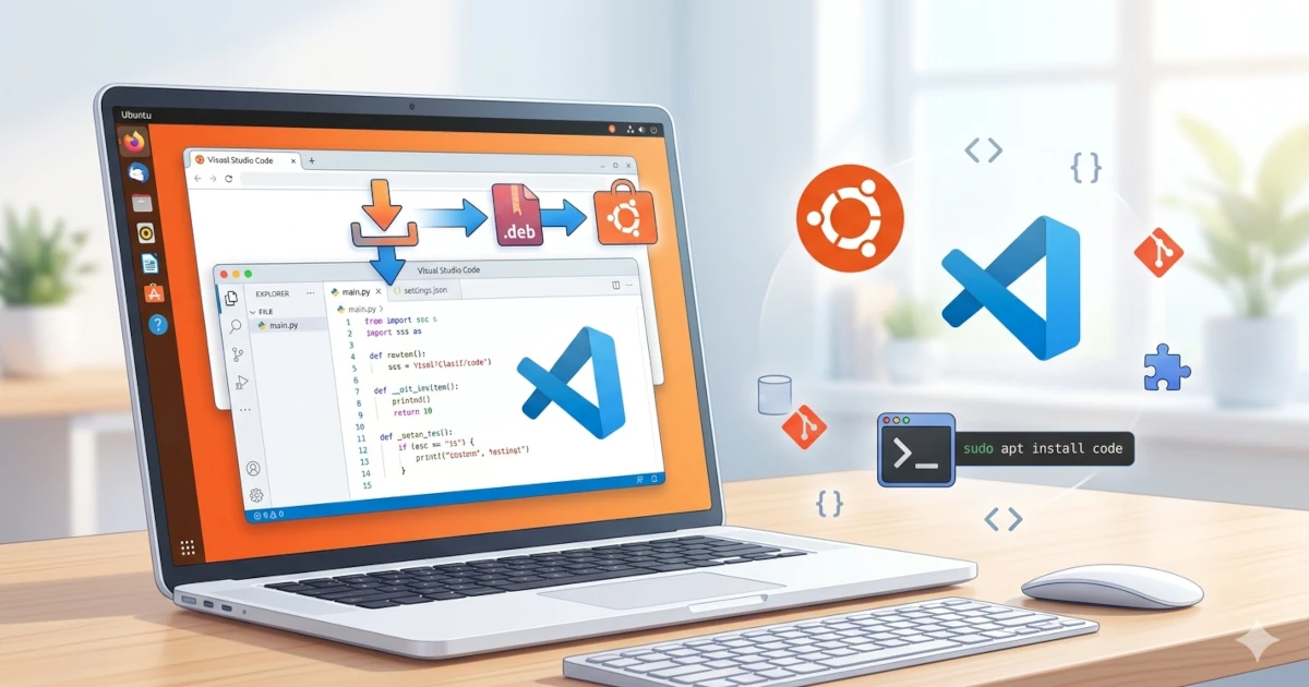 Install Visual Studio Code di Ubuntu