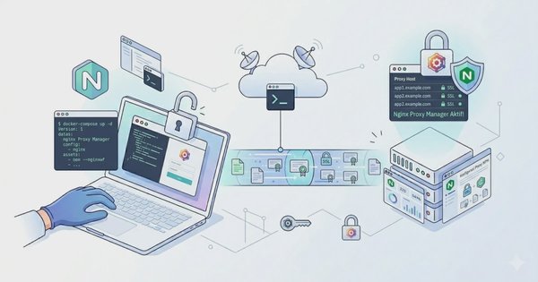 Setup Reverse Proxy & SSL dengan Nginx Proxy Manager