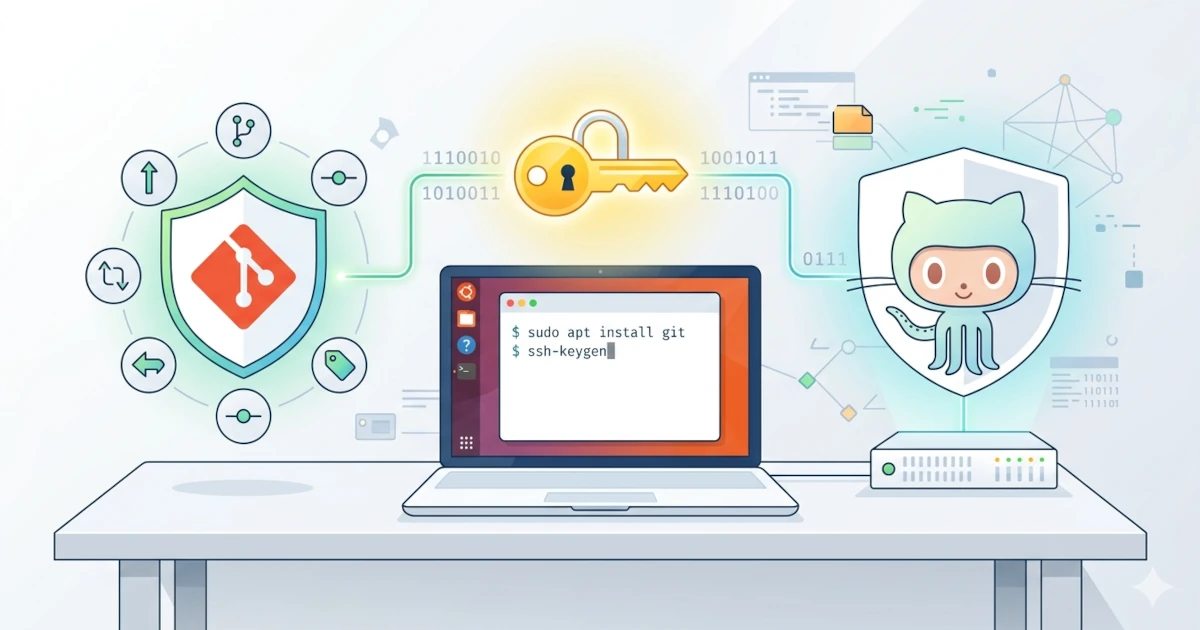 Install Git & SSH Key GitHub di Ubuntu