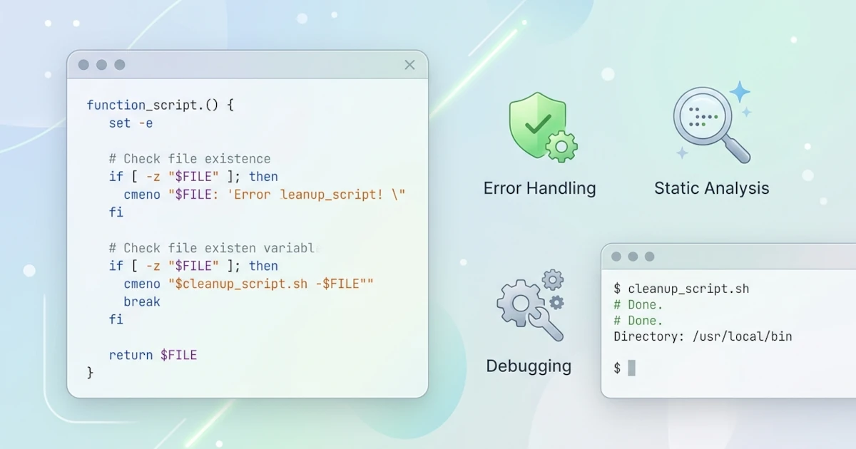Debugging & Error Handling