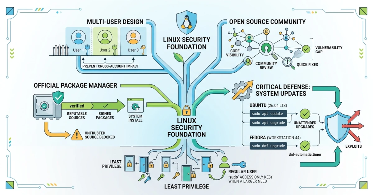Security Principles in Linux