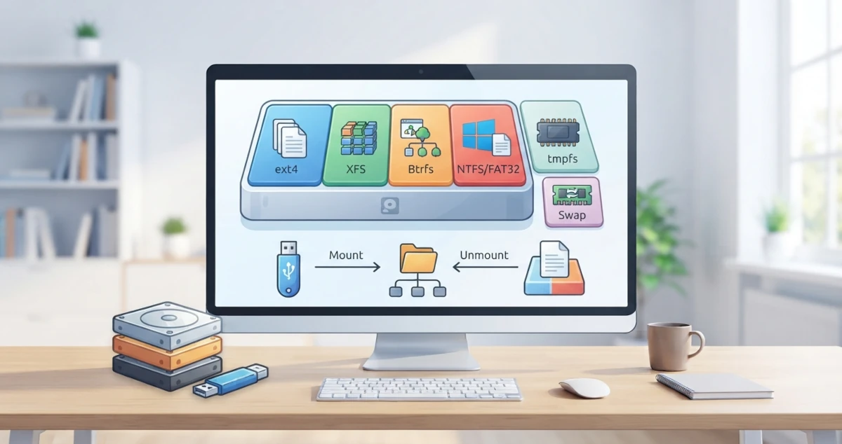 Partitions and Filesystems