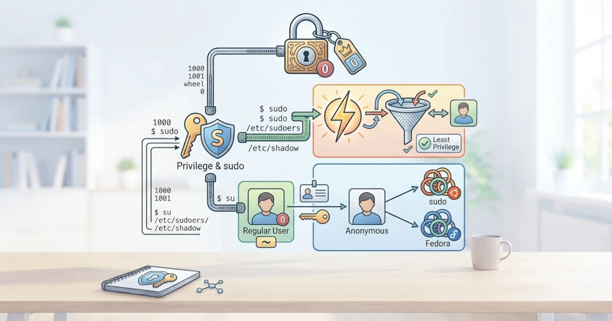 Privileges and sudo