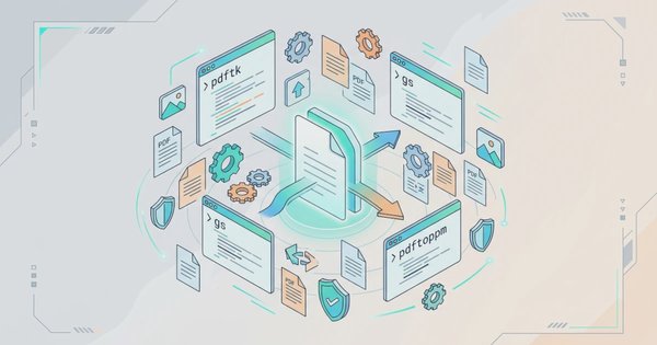 Cara Split, Merge, Compress, & Convert PDF di Linux Lewat Terminal
